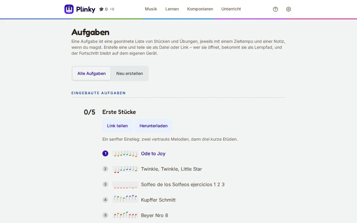 Aufgaben